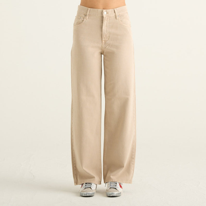 Replay Jeans Donna Cary Wide Leg Beige