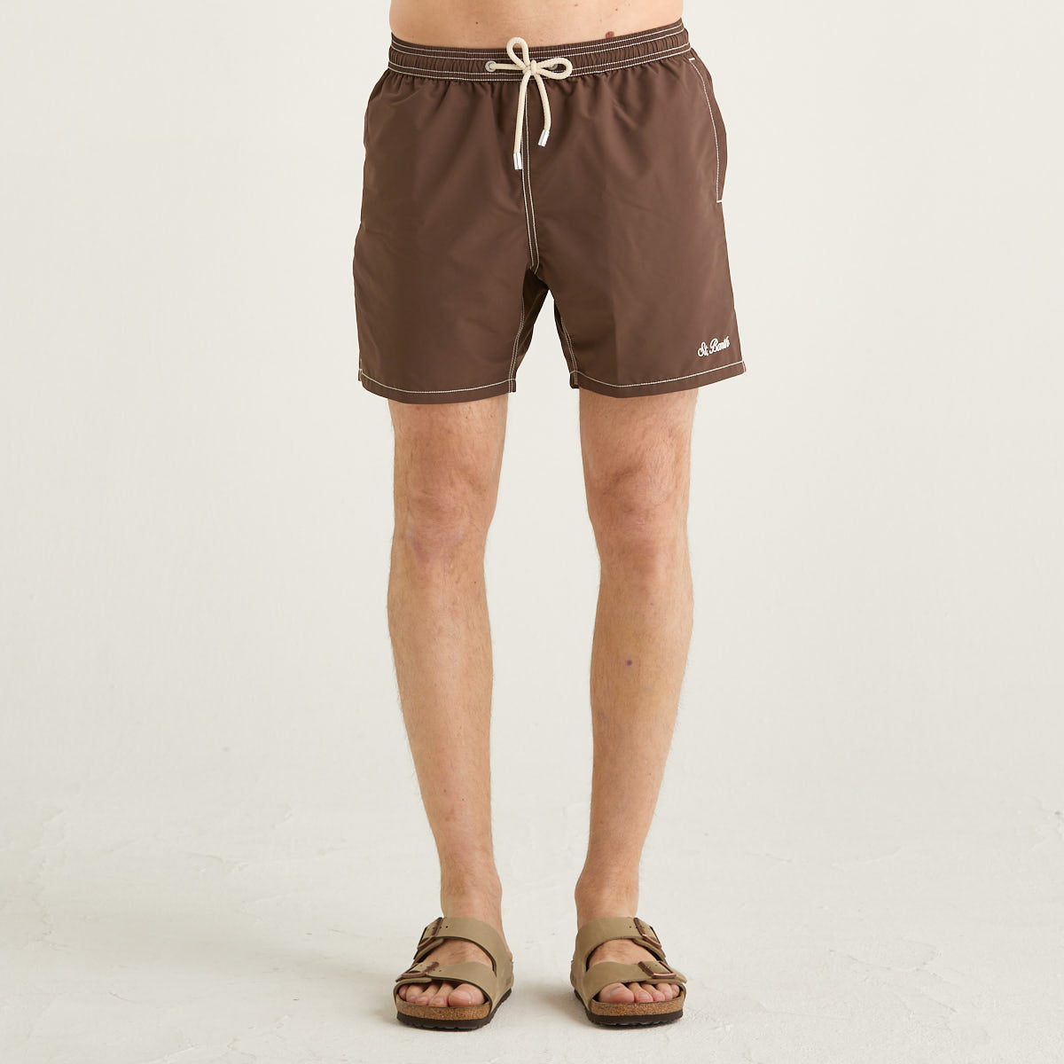 Mc2 Saint Barth costume patmos toile dark brown