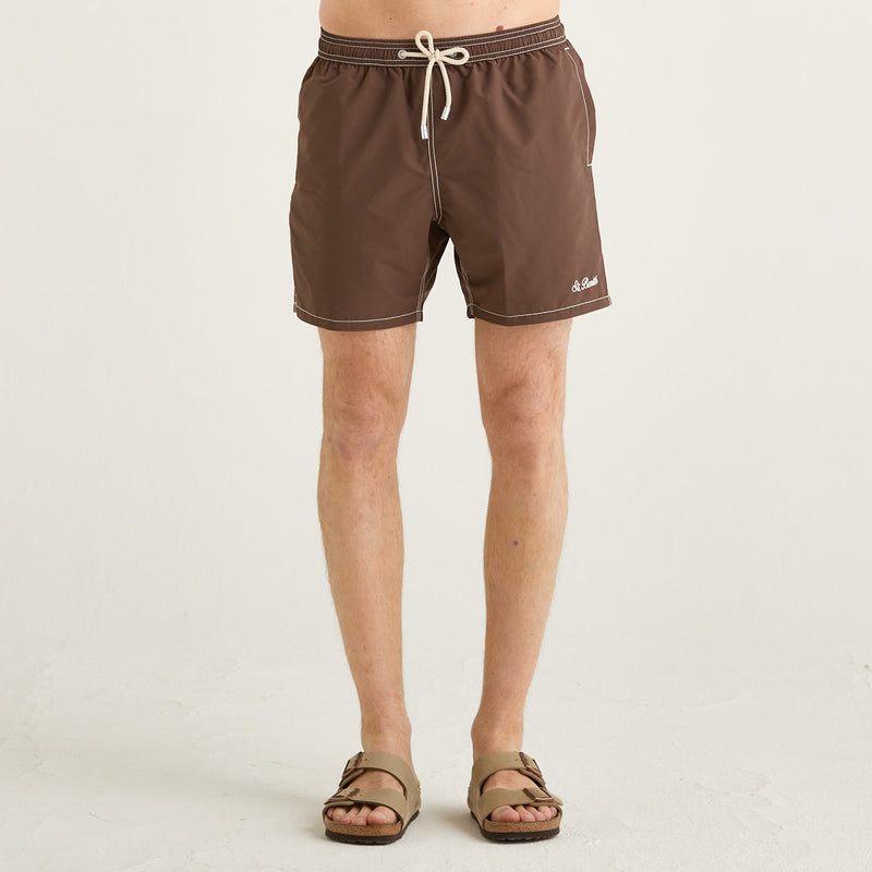 Mc2 Saint Barth costume patmos toile dark brown