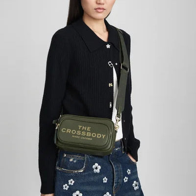 Marc Jacobs The Crossbody Bag pelle verde