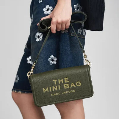 Marc Jacobs The Mini Bag pelle verde