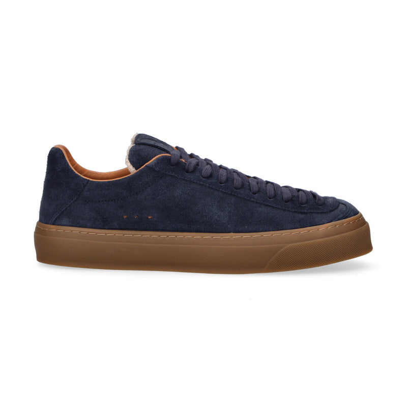 Aqva Alta sneaker Doge in camoscio blu