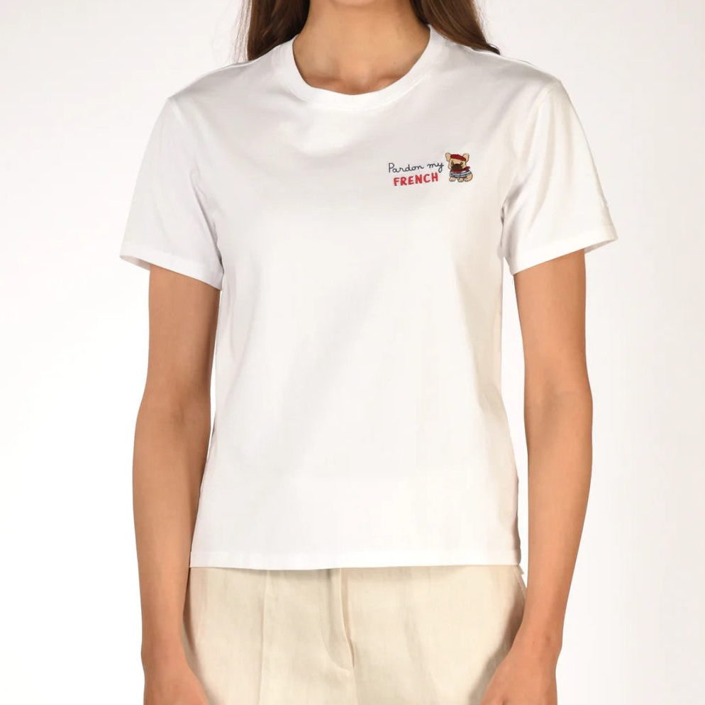 Mc2 Saint Barth t-shirt Emilie ricamo Pardon my French