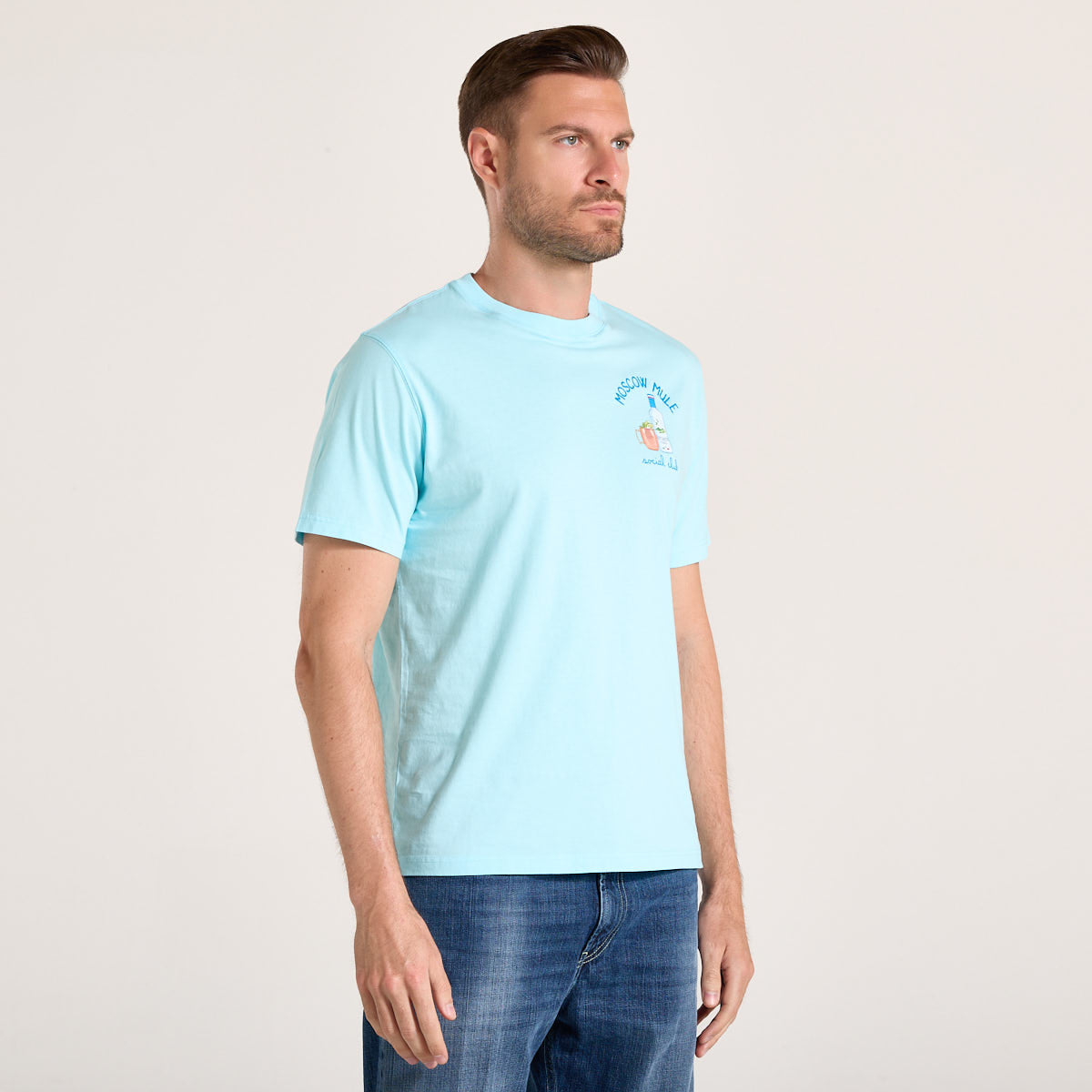 Mc2 Saint Barth t-shirt portofino social moscow azzurra