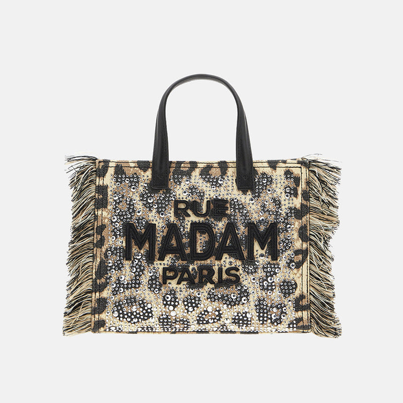 Rue Madame borsa Mini Tote Casablanca strass