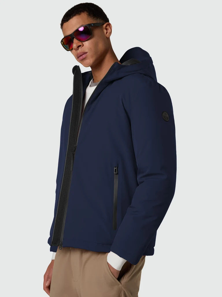 North Sails giacca Hobart in tessuto blu navy