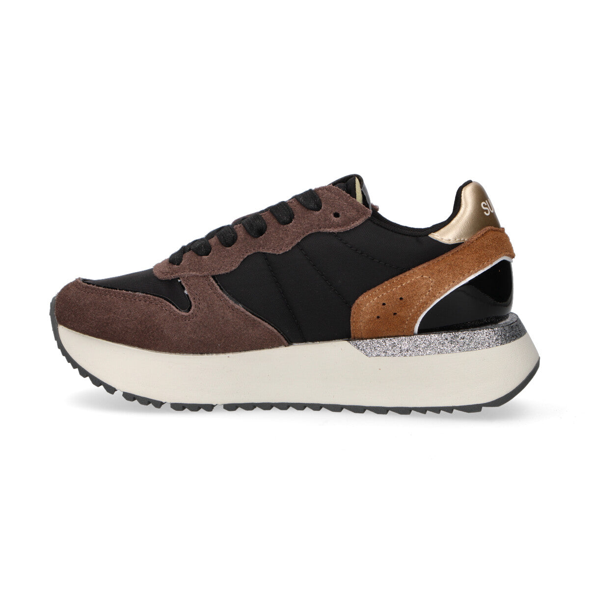 Sun68 sneaker Big Stargirl in nylon nera