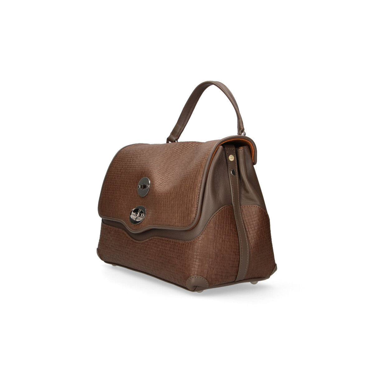 Zanellato borsa Postina Cestaia small grey ostia antica