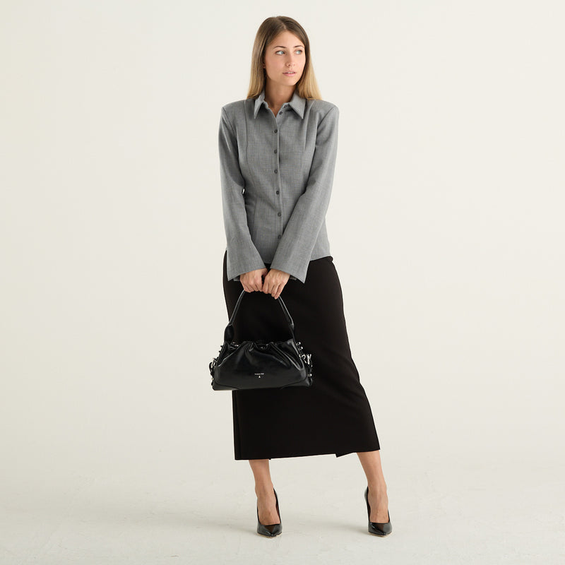 Camicia sartoriale grigia Patrizia Pepe