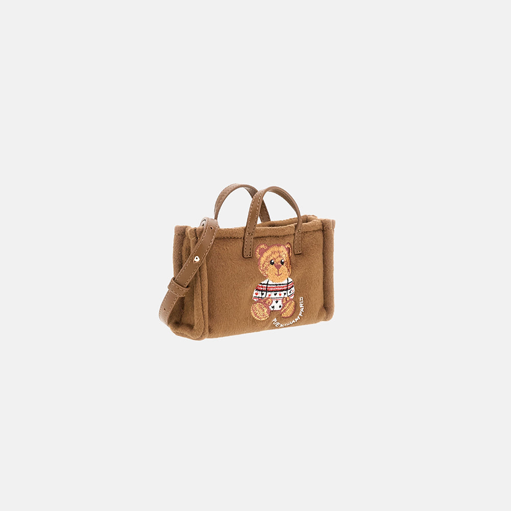 Rue Madam Paris Marvin Micro Bag cuoio
