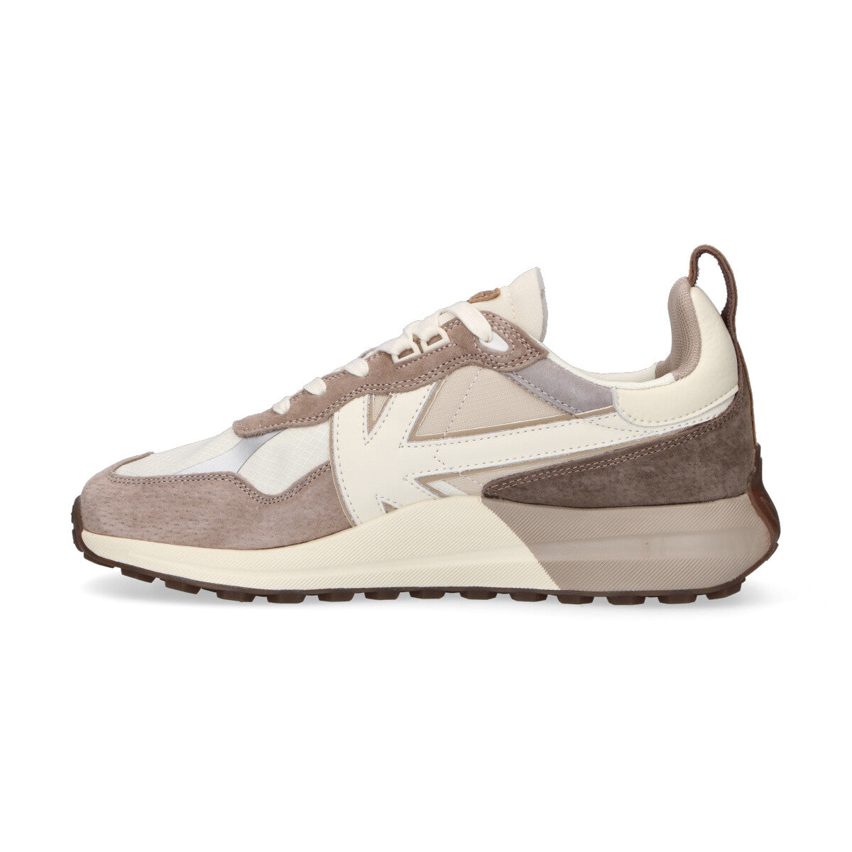 Kaotiko sneaker Vancouver in nylon panna beige