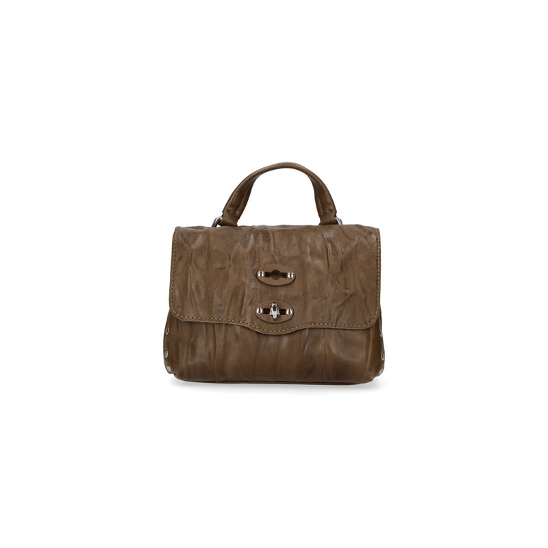Zanellato borsa Postina baby plissè green cacciatore