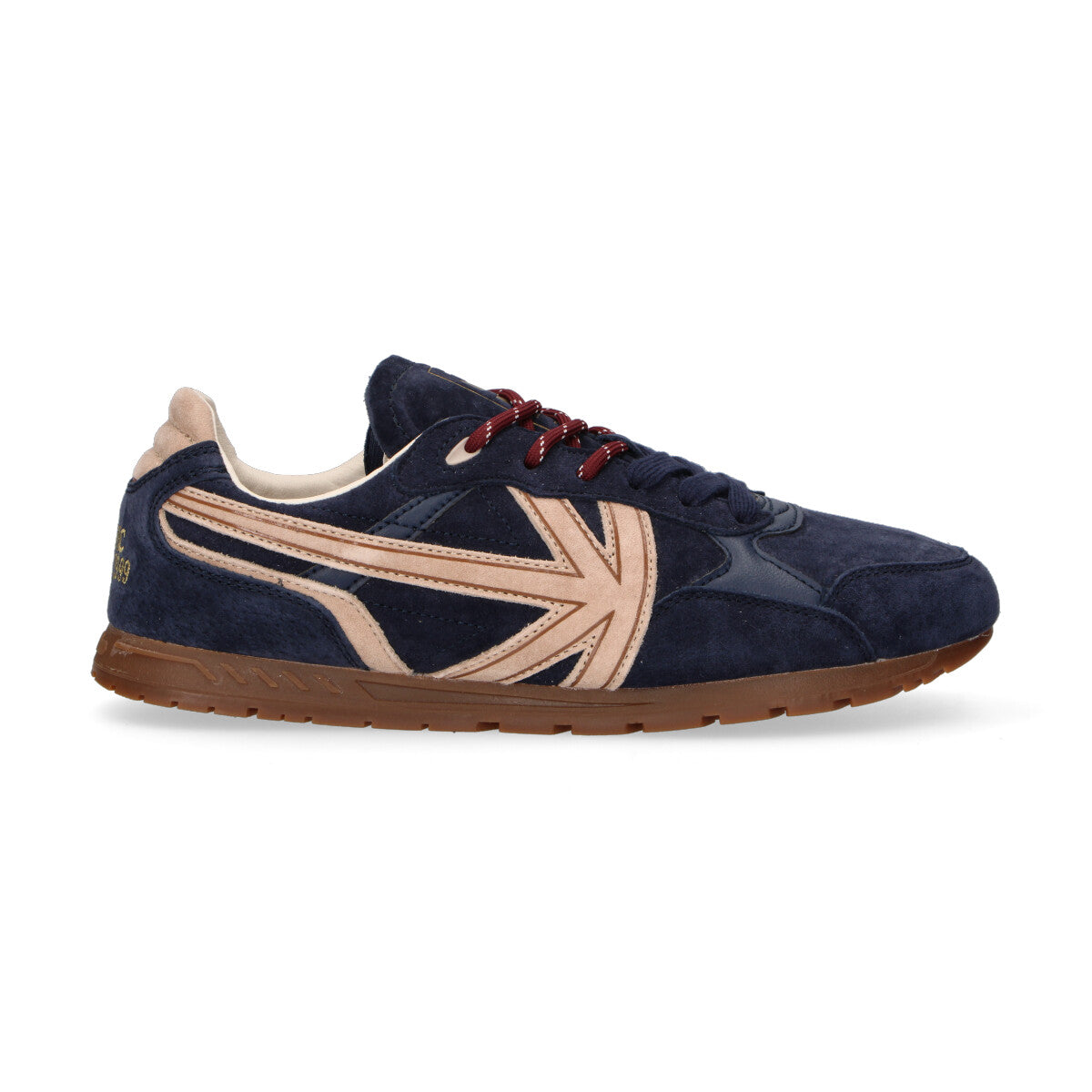 Kaotiko sneaker Seattle in camoscio blu