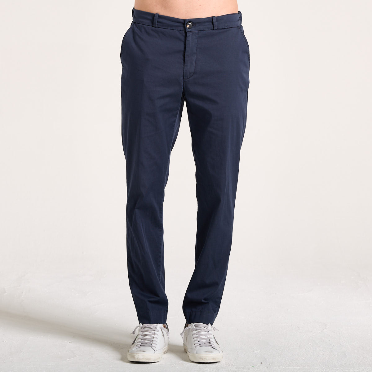 RRD pantalone cottech chino jo pant blu