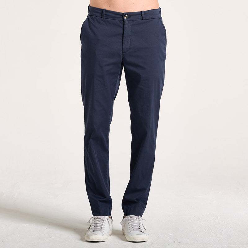 RRD pantalone cottech chino jo pant blu