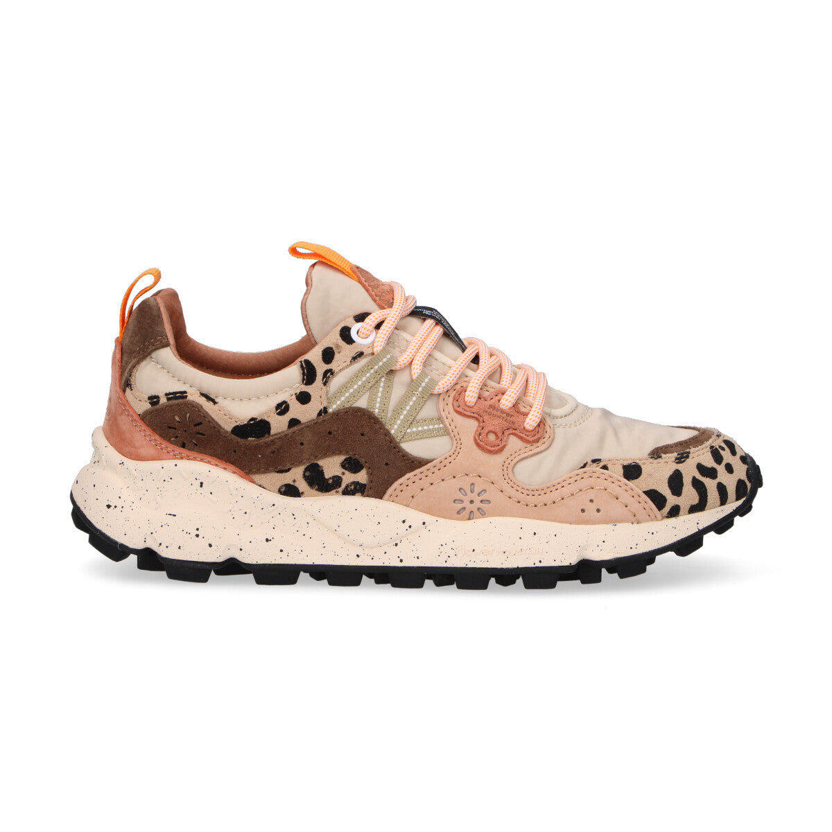 Flower Mountain sneaker Yamano 3 beige marrone maculato