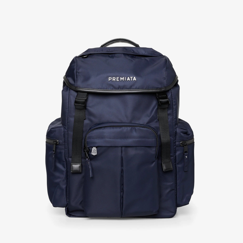 Premiata zaino Booker in tessuto blu