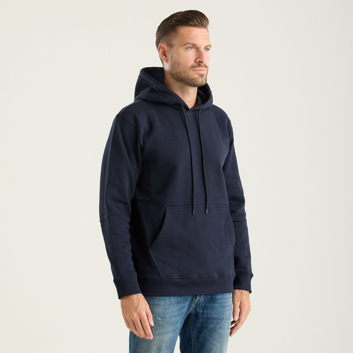 Dondup felpa con cappuccio in tessuto blu