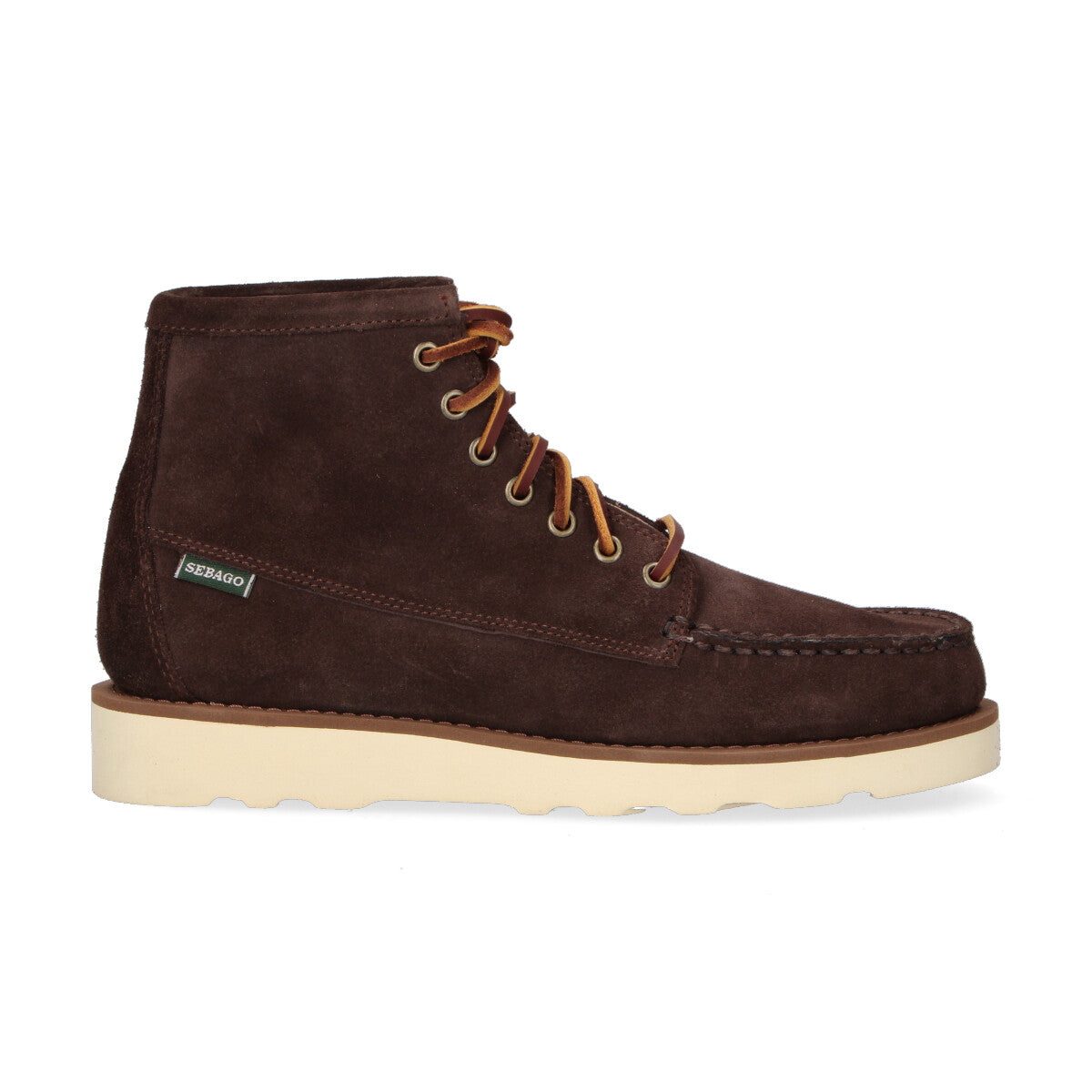 Sebago polacchino in camoscio testa di moro