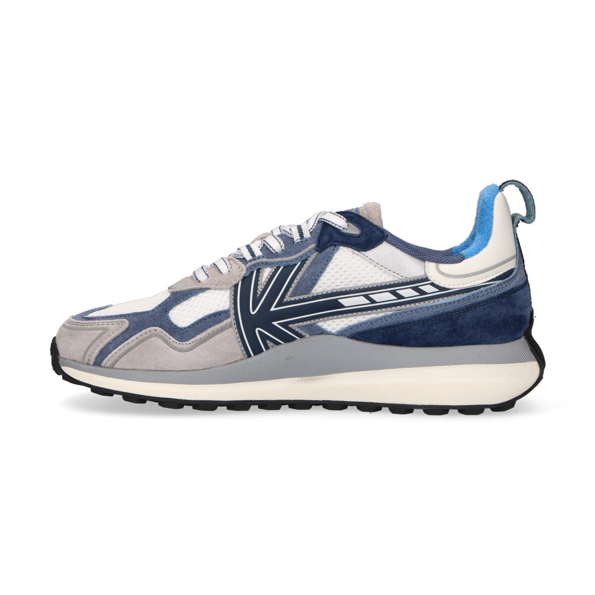 Kaotiko sneaker Vancouver in nylon grigia blu