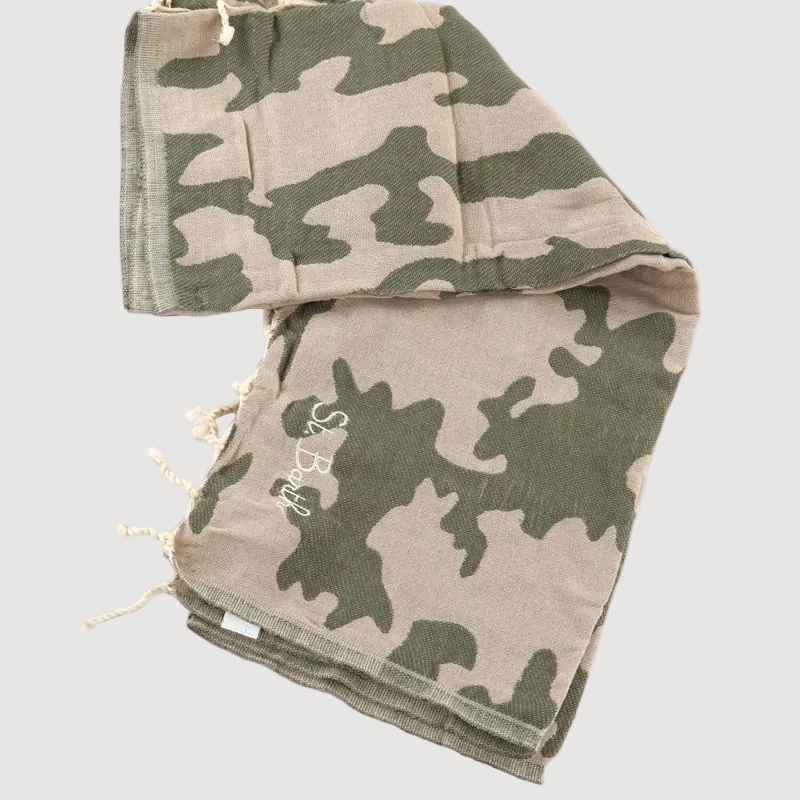 Mc2 Saint Barth telo mare foutas camouflage