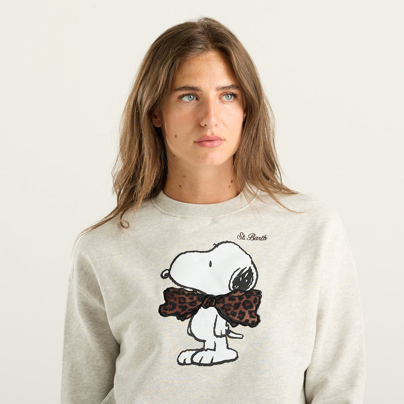 MC2 Saint Barth Felpa Donna Snoopy Grigia