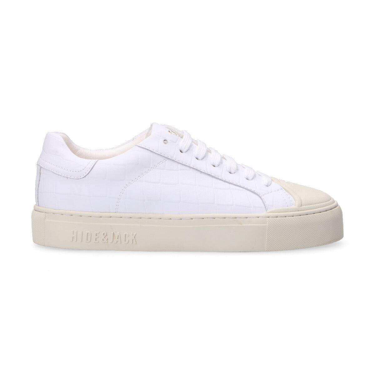 Hide&Jack sneaker in pelle bianca