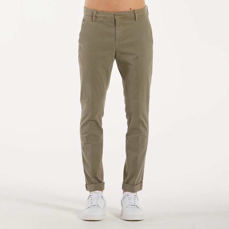 Dondup pantalone gaubert tessuto verde