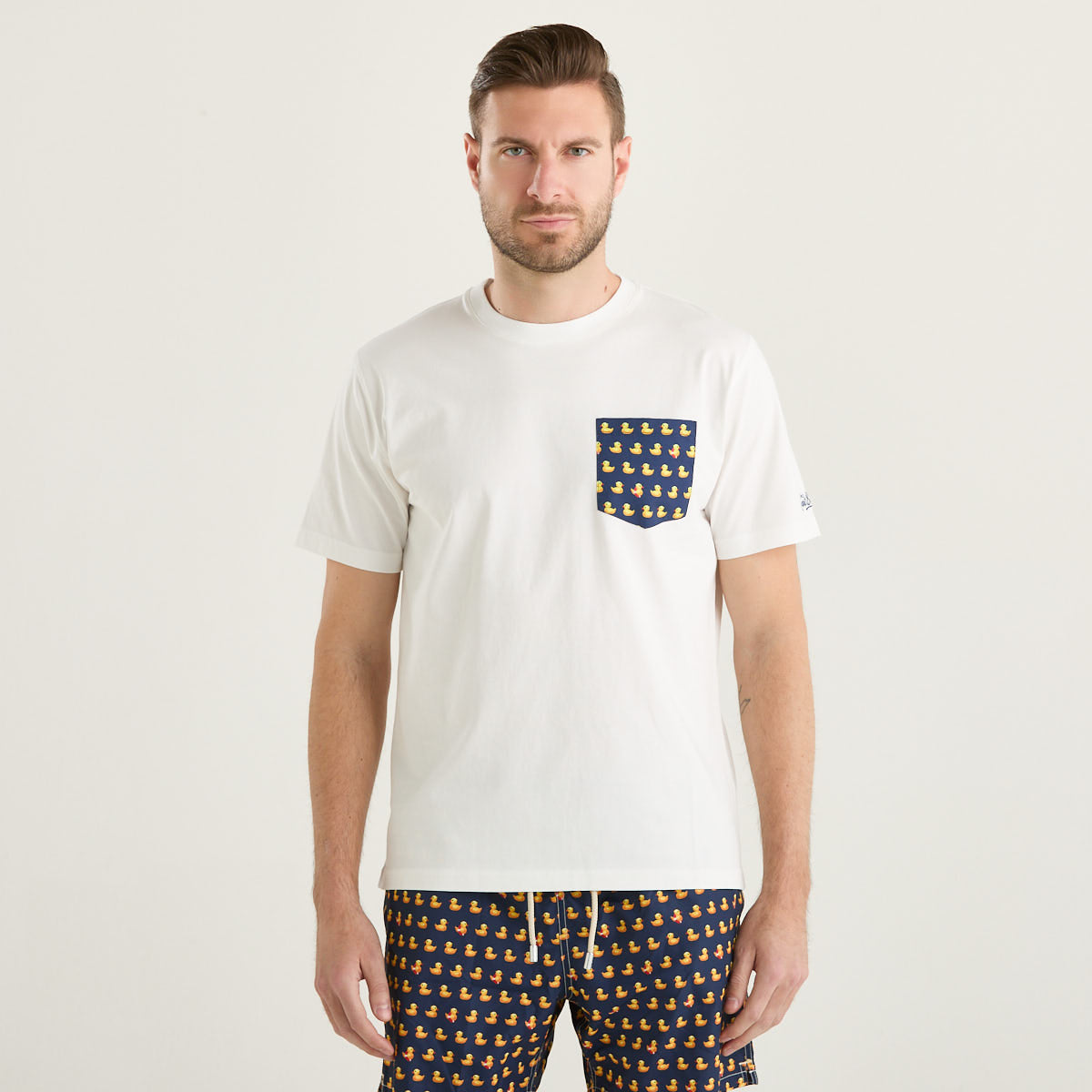 Mc2 Saint Barth t-shirt ducky bianca