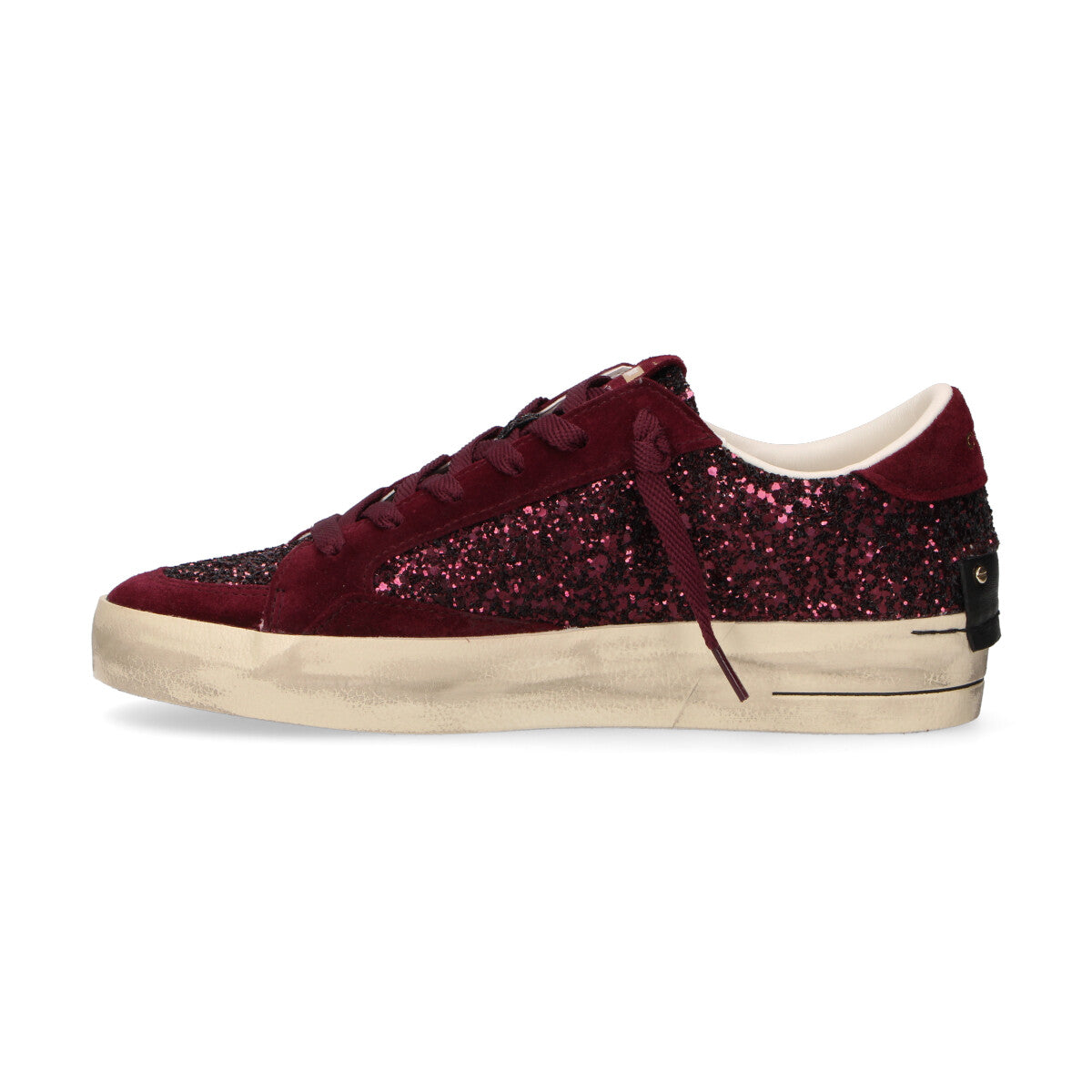 Crime London sneaker SK8 deluxe ruby fever
