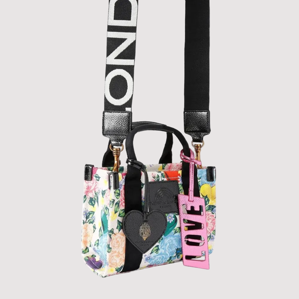 Kurt Geiger borsa tote Southbank piccola a fiori