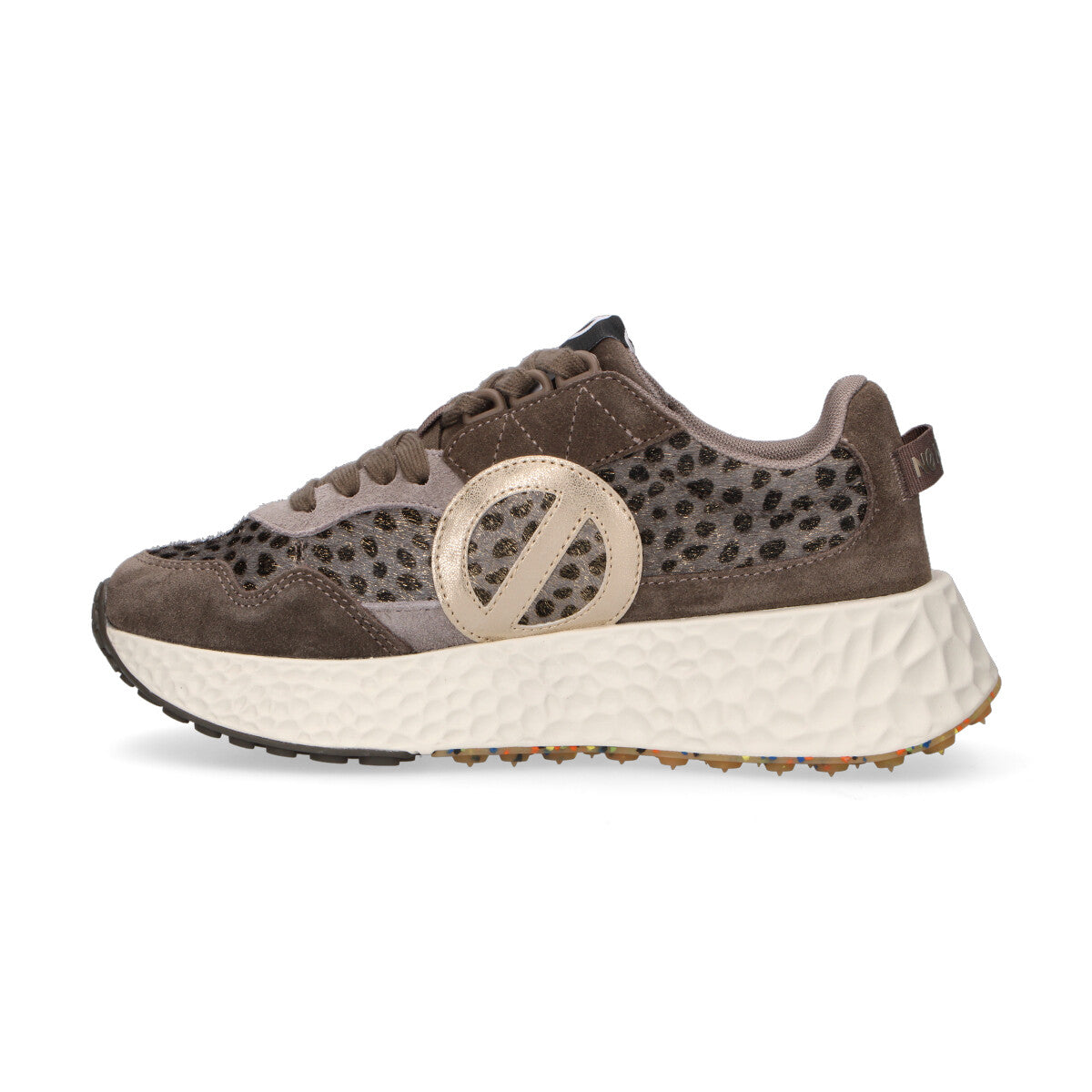 No Name sneaker Carter Jogger in cavallino grigio