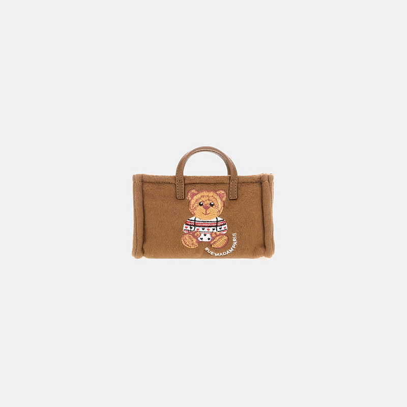 Rue Madam Paris Marvin Micro Bag cuoio