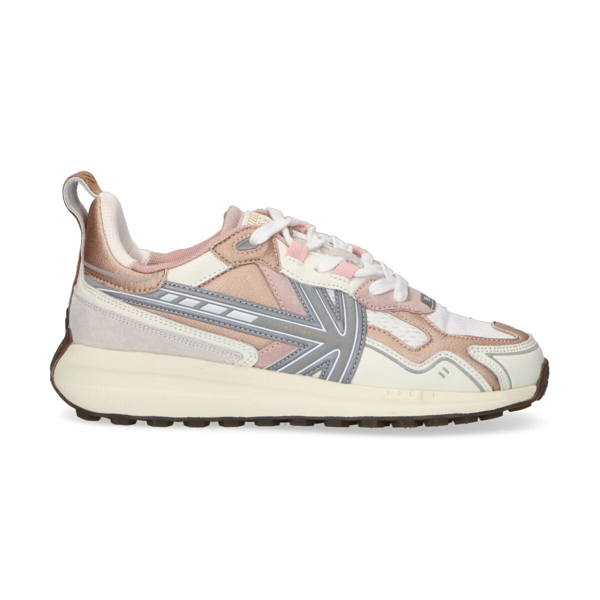 Kaotiko sneaker Detroit Tech nylon rose gold