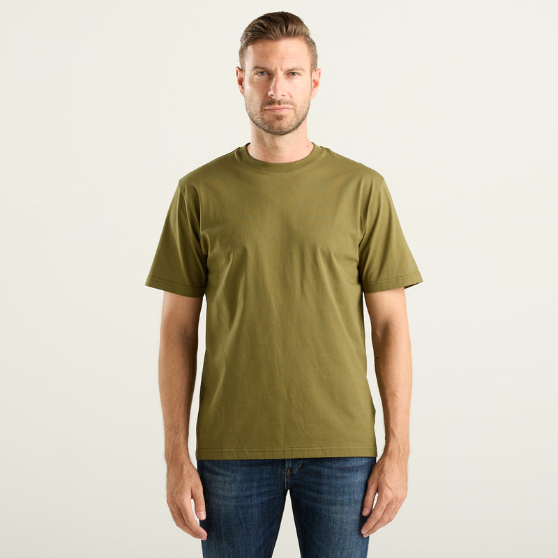 MC2 Saint Barth Every T-Shirt Uomo Verde Oliva con Logo