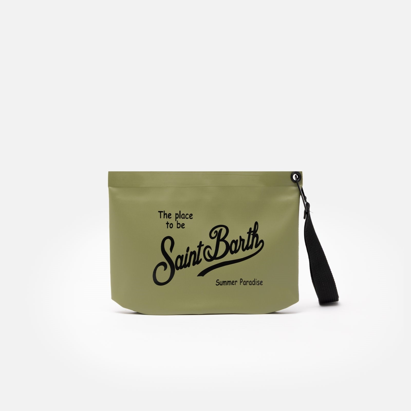 Mc2 Saint Barth pochette Aline Aqua verde militare