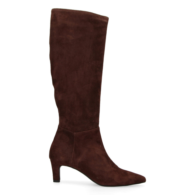 Grm Shoes stivale Lara in camoscio testa di moro
