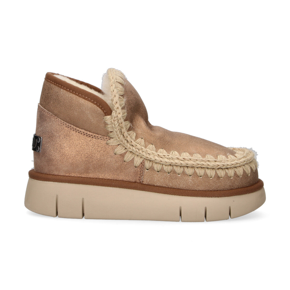 Mou boots Eskimo Bounce Sneaker camoscio oro