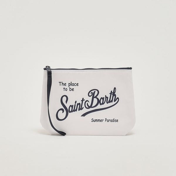 Mc2 Saint Barth pochette Aline nylon bianca