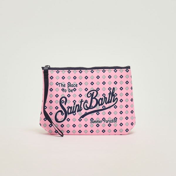 Mc2 Saint Barth pochette Aline spring geo tie rosa
