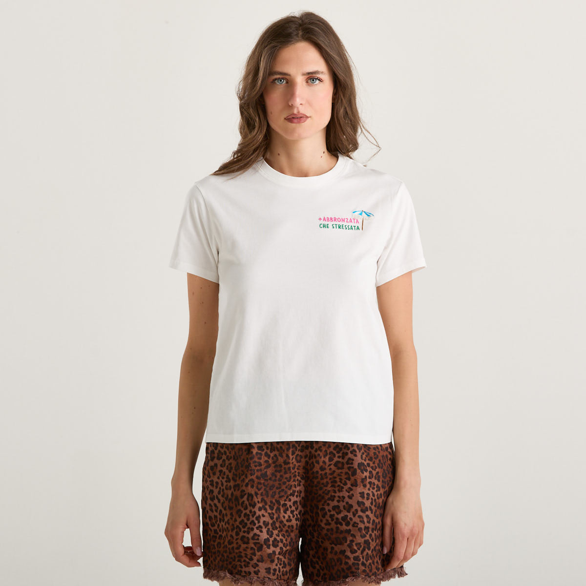 Mc2 Saint Barth t-shirt abbronzata stressata