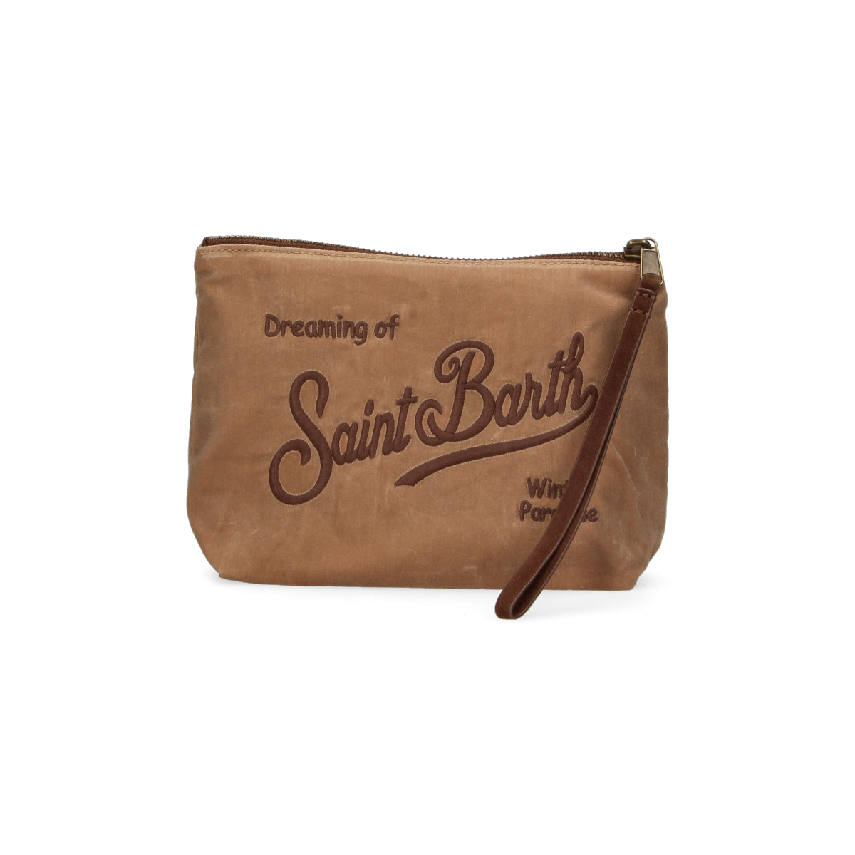 Mc2 Saint Barth pochette Aline Wax beige