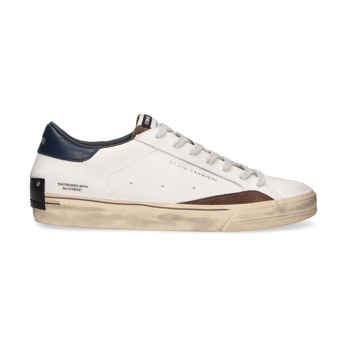 Crime London sneaker Distressed 2.0 Downtown Brown
