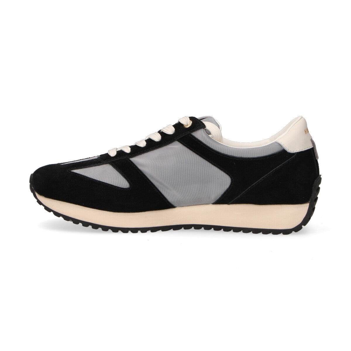Hide & Jack sneaker Roma in camoscio nera