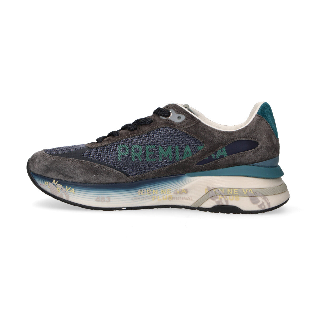 Premiata sneake Moerun in camoscio grigio