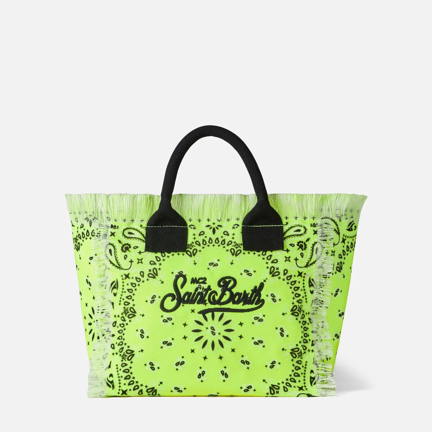 Mc2 Saint Barth borsa Colette Bandana Slide gialla