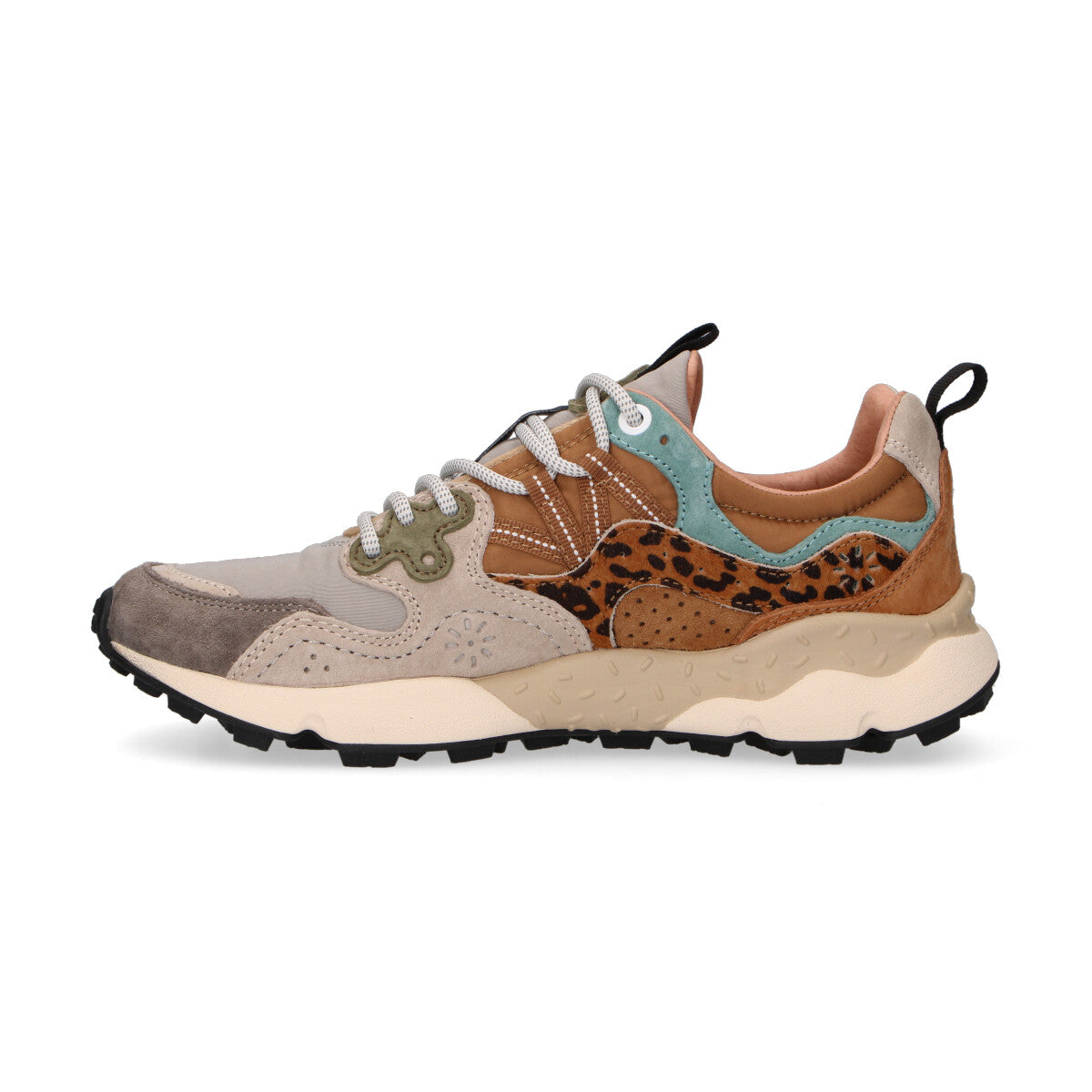 Flower Mountain sneaker Yamano 3 grigio beige animalier