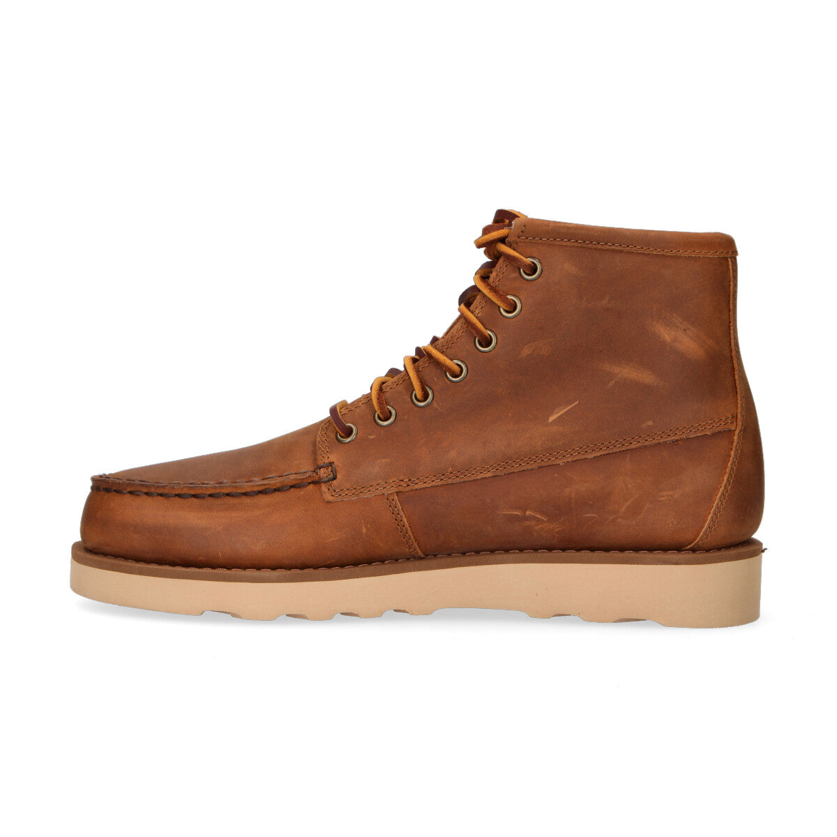 Sebago polacchino in pelle cuoio