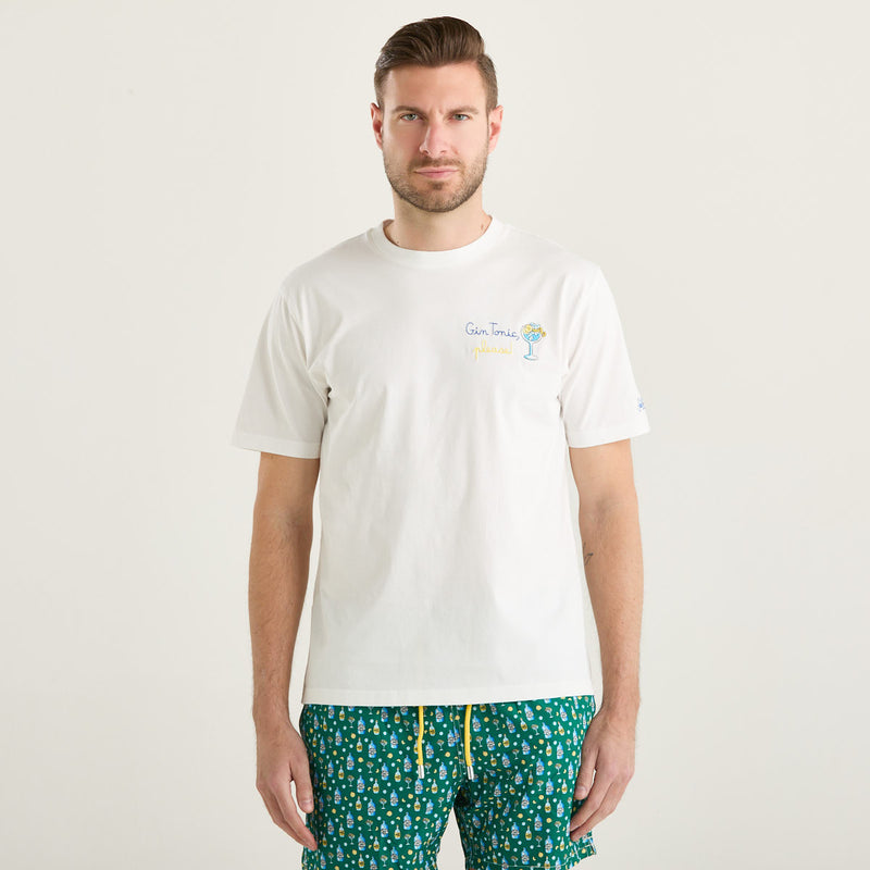 Mc2 Saint Barth t-shirt glass gin please bianca