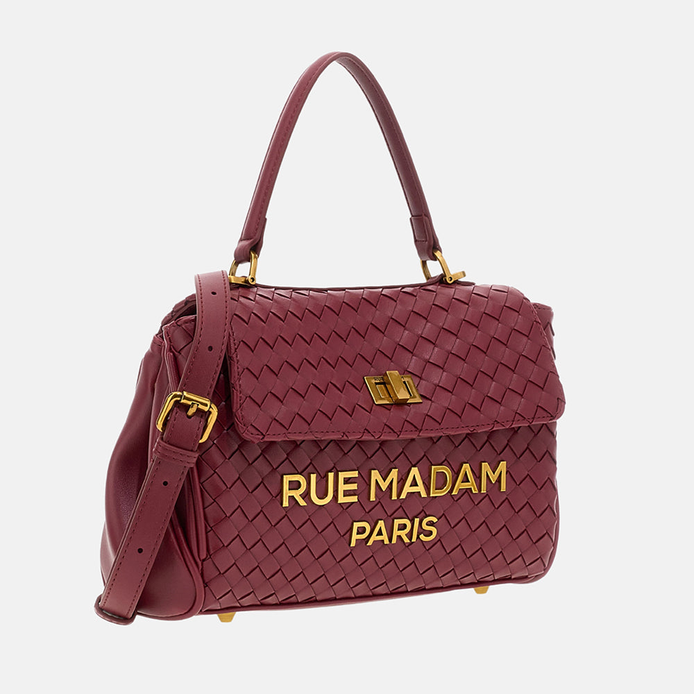 Rue Madam Paris borsa Les Jours Xs Motif bordeaux